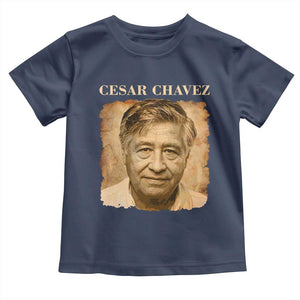 Cesar Chavez Toddler T Shirt Mexican American Pride Latino Heritage TS14 Navy Print Your Wear