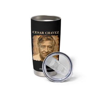 Cesar Chavez Tumbler Cup Mexican American Pride Latino Heritage TS14 Print Your Wear