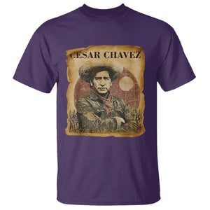 Cesar Chavez T Shirt Hispanic Heritage Mexican American Pride Latino TS14 Purple Print Your Wear