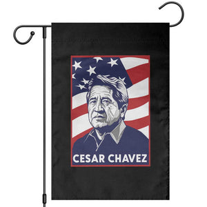 Cesar Chavez Garden Flag Labor Leader Mexican American Pride TS14 Black Print Your Wear