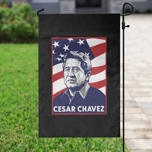 Cesar Chavez Garden Flag Labor Leader Mexican American Pride TS14 Print Your Wear