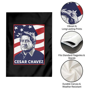 Cesar Chavez Garden Flag Labor Leader Mexican American Pride TS14 Print Your Wear