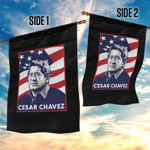 Cesar Chavez Garden Flag Labor Leader Mexican American Pride TS14 Print Your Wear