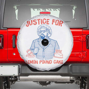Justice For Lemon Pound Cake Spare Tire Cover Viral Trend Free Speech TS14 White Print Your Wear