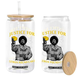 Justice For Lemon Pound Cake Glass Can Vintage Rap Free Speech TS14 Print Your Wear
