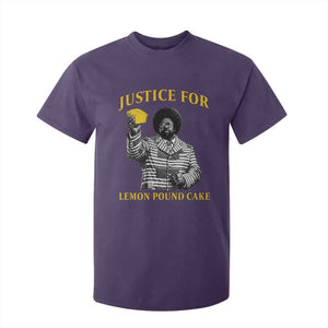 Justice For Lemon Pound Cake T Shirt For Kid Vintage Rap Free Speech TS14 Purple Print Your Wear