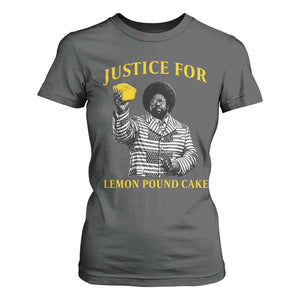 Justice For Lemon Pound Cake T Shirt For Women Vintage Rap Free Speech TS14 Dark Heather Print Your Wear