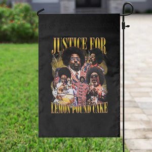 Justice For Lemon Pound Cake Bootleg Graphic Garden Flag Retro Rap Free Speech TS14 Print Your Wear