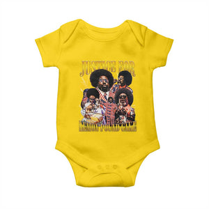 Justice For Lemon Pound Cake Bootleg Graphic Baby Onesie Retro Rap Free Speech TS14 Daisy Print Your Wear