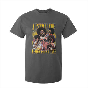Justice For Lemon Pound Cake Bootleg Graphic T Shirt For Kid Retro Rap Free Speech TS14 Dark Heather Print Your Wear