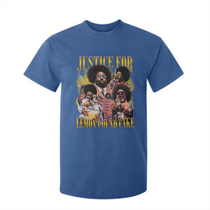 Justice For Lemon Pound Cake Bootleg Graphic T Shirt For Kid Retro Rap Free Speech TS14 Royal Blue Print Your Wear