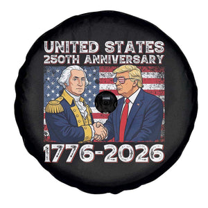 250th Anniversary USA Spare Tire Cover Patriotic Trump George Washington American Flag 4th of July TS14 Print Your Wear