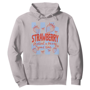 Strawberry Festival Hoodie 1968 A Berry Good Time Summer TS14 Ice Gray Print Your Wear