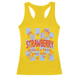 Strawberry Festival Racerback Tank Top 1968 A Berry Good Time Summer TS14 Daisy Print Your Wear