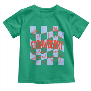Strawberry Festival Toddler T Shirt 1968 A Berry Good Time Summer TS14 Irish Green Print Your Wear
