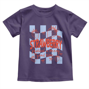 Strawberry Festival Toddler T Shirt 1968 A Berry Good Time Summer TS14 Purple Print Your Wear