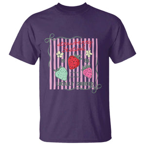 Strawberry Festival T Shirt Summer Fruit Vibes TS14 Purple Print Your Wear