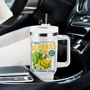 That's Bananas Tumbler With Handle Funny Banana Summer Fruit Food Pun TS14 Print Your Wear