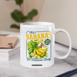 That's Bananas Coffee Mug Funny Banana Summer Fruit Food Pun TS14 Print Your Wear