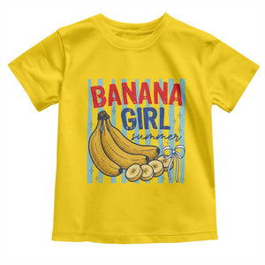 Banana Girl Summer Toddler T Shirt Summer Fruit Beach Vacation TS14 Daisy Print Your Wear
