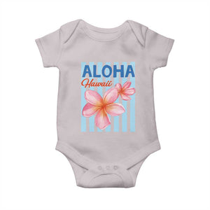 Aloha Hawaii Baby Onesie Hibiscus Flower Tropical Beach Vacation