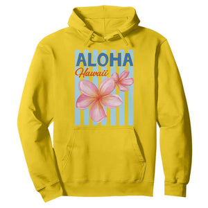 Aloha Hawaii Hoodie Hibiscus Flower Tropical Beach Vacation