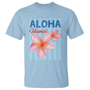 Aloha Hawaii T Shirt Hibiscus Flower Tropical Beach Vacation