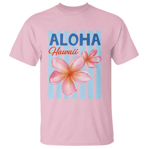 Aloha Hawaii T Shirt Hibiscus Flower Tropical Beach Vacation