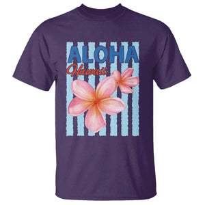 Aloha Hawaii T Shirt Hibiscus Flower Tropical Beach Vacation