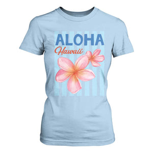 Aloha Hawaii T Shirt For Women Hibiscus Flower Tropical Beach Vacation