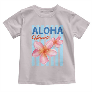 Aloha Hawaii Toddler T Shirt Hibiscus Flower Tropical Beach Vacation