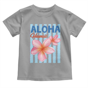 Aloha Hawaii Toddler T Shirt Hibiscus Flower Tropical Beach Vacation