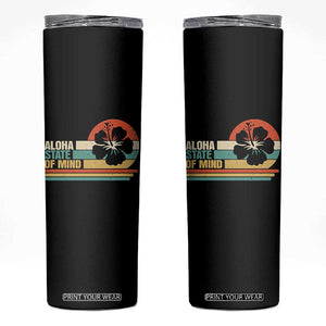 Aloha State Of Mind Skinny Tumbler Tropical Hibiscus Floral