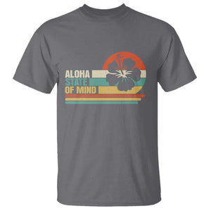 Aloha State Of Mind T Shirt Tropical Hibiscus Floral