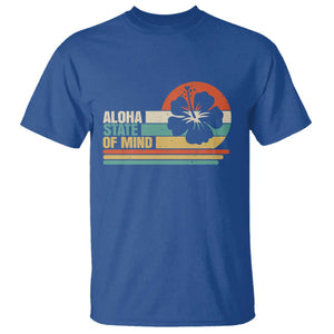 Aloha State Of Mind T Shirt Tropical Hibiscus Floral