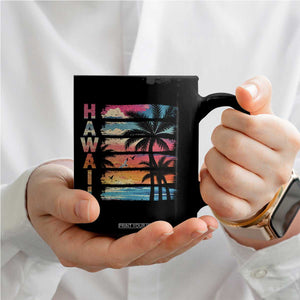 Vintage Hawaii Tropical Beach Vacation Coffee Mug