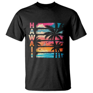Vintage Hawaii Tropical Beach Vacation T Shirt