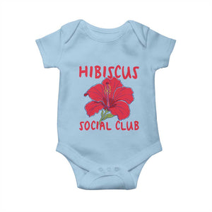 Hibiscus Flower Baby Onesie Aloha Hawaii Tropical Beach Vacation