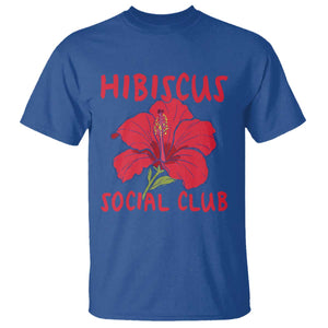 Hibiscus Flower T Shirt Aloha Hawaii Tropical Beach Vacation