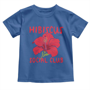 Hibiscus Flower Toddler T Shirt Aloha Hawaii Tropical Beach Vacation