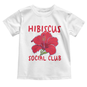 Hibiscus Flower Toddler T Shirt Aloha Hawaii Tropical Beach Vacation