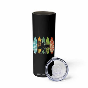 Funny Bigfoot Aloha Hawaiian Surfing Tropical Beach Surfer Skinny Tumbler TS14 Print Your Wear