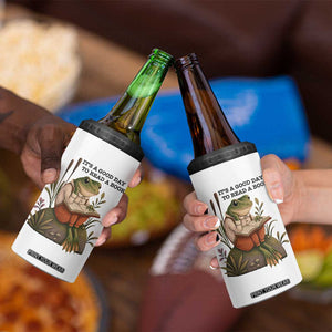 Frog Classic Books 4 in 1 Can Cooler Tumbler It Is A Good Day To Read A Book TS14 Print Your Wear