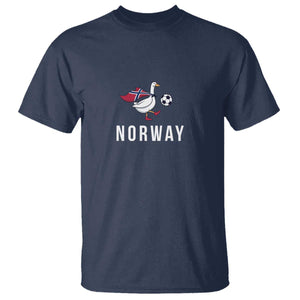 Norway Football T Shirt Silly Goose Soccer Fan Support