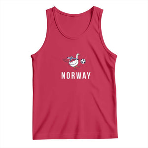 Norway Football Tank Top Silly Goose Soccer Fan Support