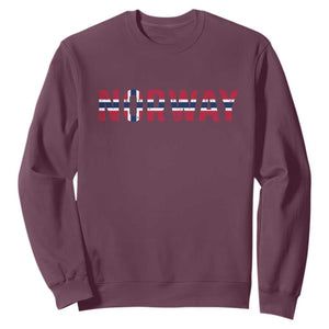 Norge Norway Norwegian Flag Sweatshirt