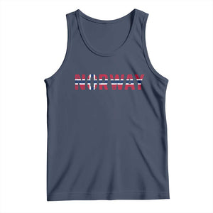 Norge Norway Norwegian Flag Tank Top