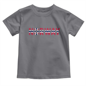 Norge Norway Norwegian Flag Toddler T Shirt