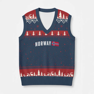 Norwegian Pride Flag Norway Great Gift V-Neck Knit Sweater Vest