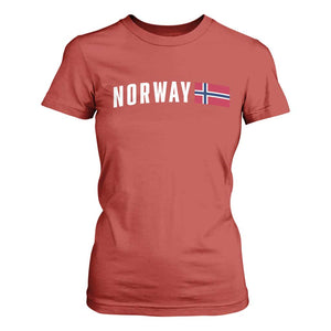 Norwegian Pride Flag Norway Great Gift T Shirt For Women